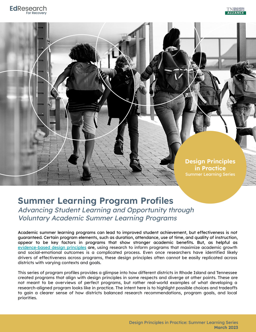 Summer Learning Program Profiles