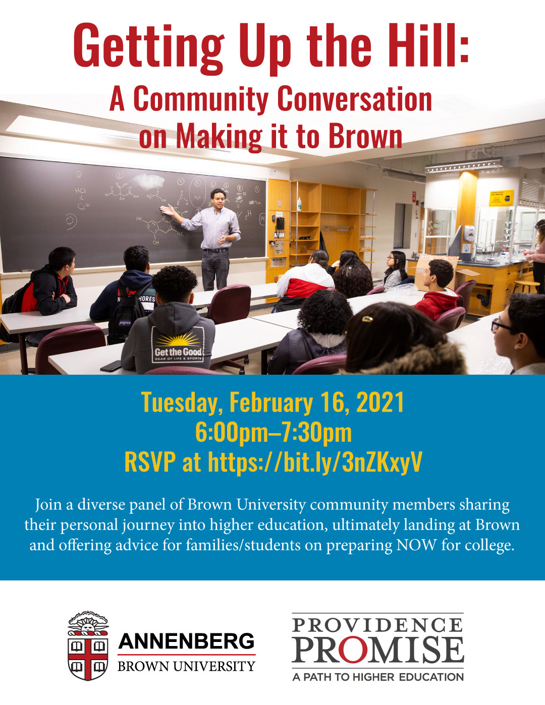Getting up the Hill: A Community Conversation on Making it to Brown